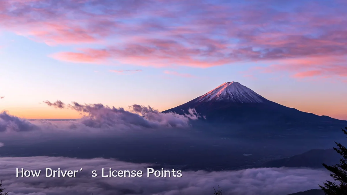 How Driver’s License Points