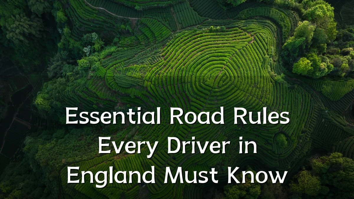 Essential Road Rules Every Driver in England Must Know