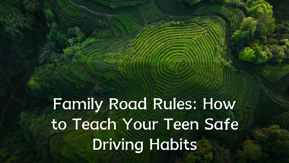 Family Road Rules: How to Teach Your Teen Safe Driving Habits