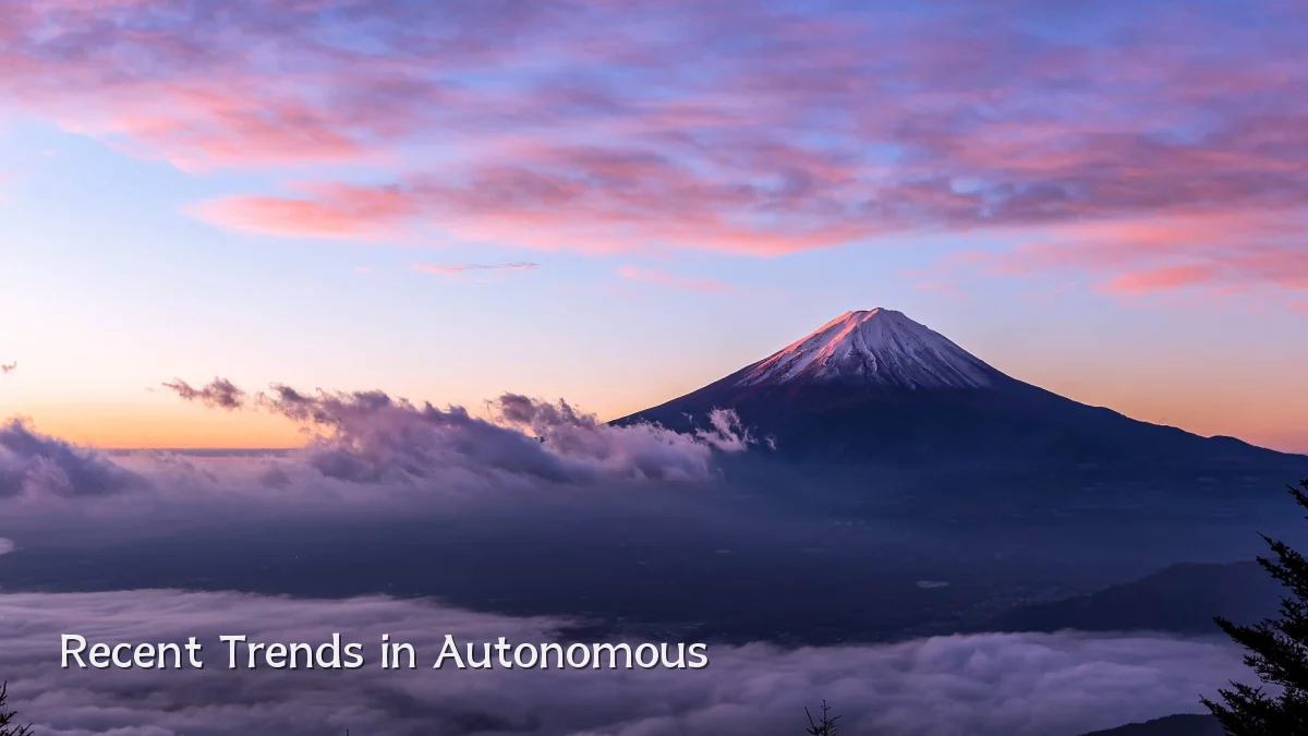 Recent Trends in Autonomous