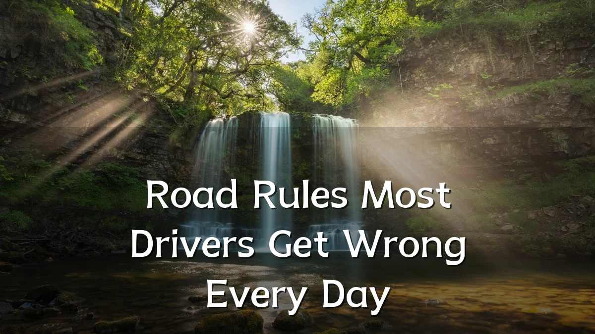 Road Rules Most Drivers Get Wrong Every Day