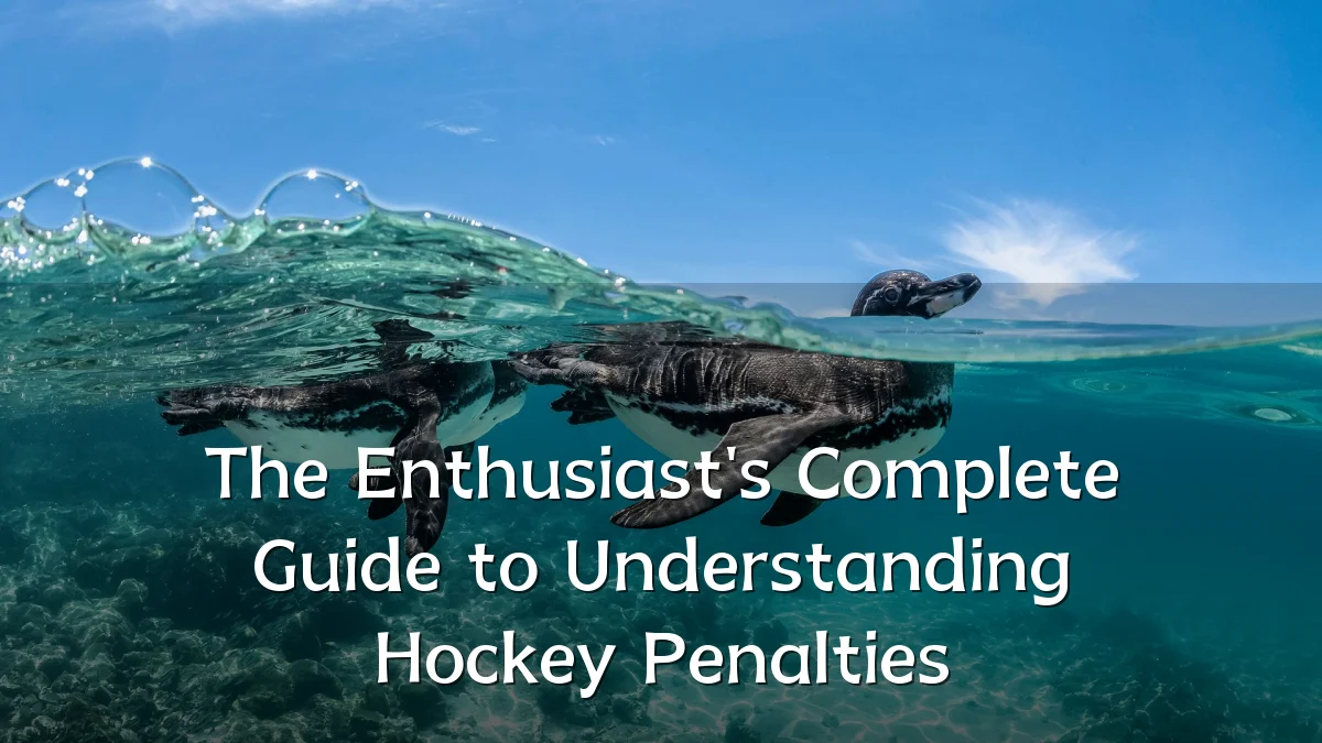 The Enthusiast's Complete Guide to Understanding Hockey Penalties