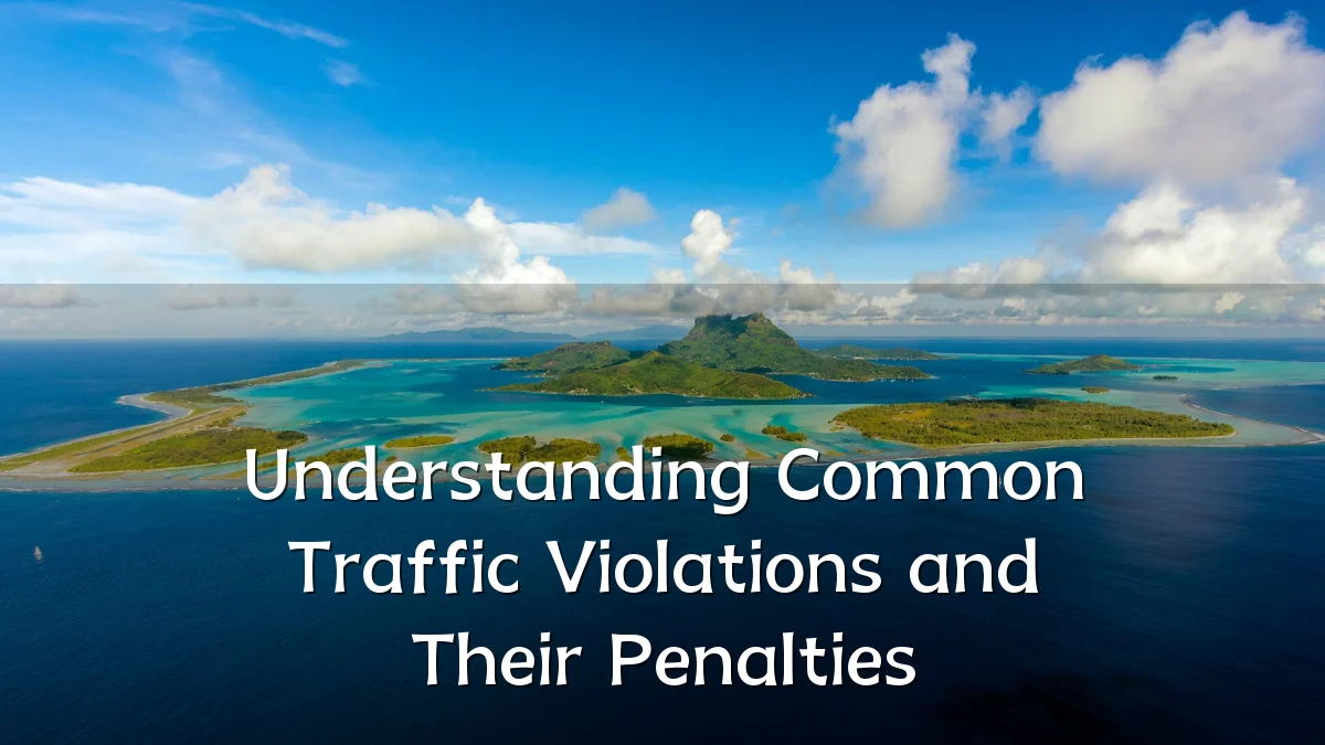Understanding Common Traffic Violations and Their Penalties