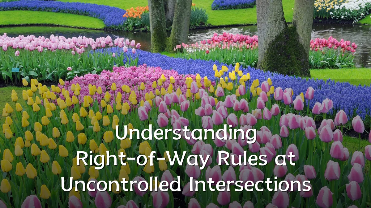 Understanding Right-of-Way Rules at Uncontrolled Intersections