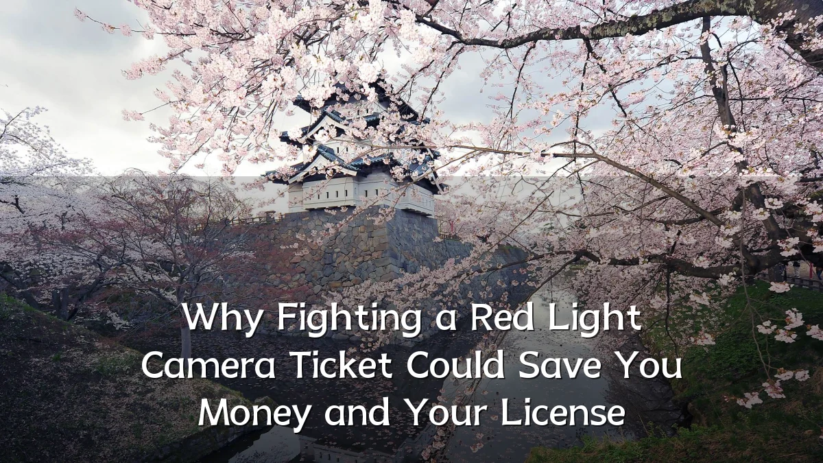 Why Fighting a Red Light Camera Ticket Could Save You Money and Your License
